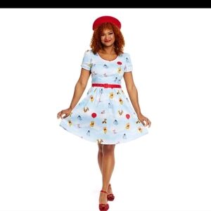 Stitch Shoppe by Loungefly Dress Disney Winnie the Pooh - Up in the Clouds